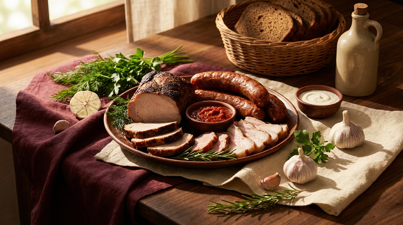 Продукція на столі